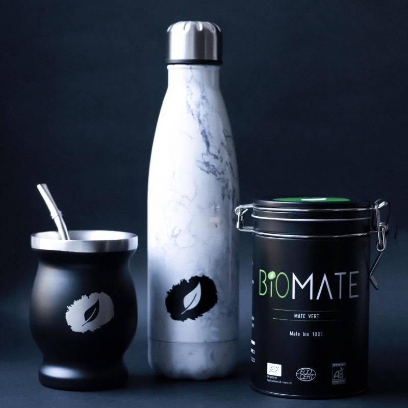 Kit Maté découverte Bio: 50g Maté Avec Calebasse Maté ( 355ml ) Et Bombilla  : les 5 unités de 1 g à Prix Carrefour