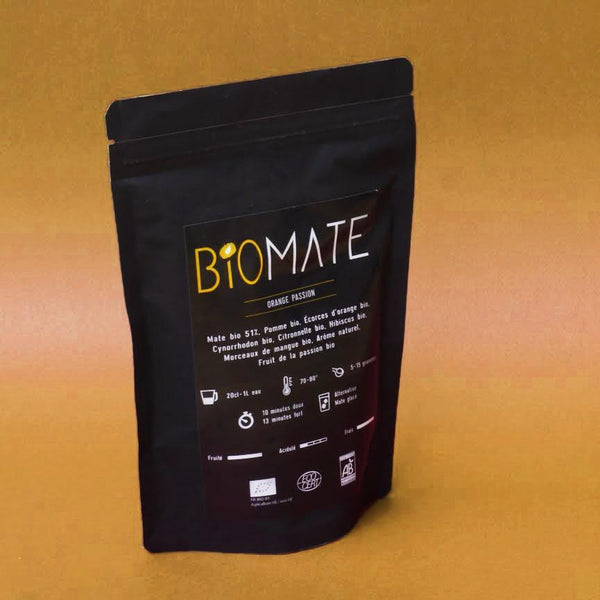Gamme Été Orange Passion - Maté Bio - Biomate