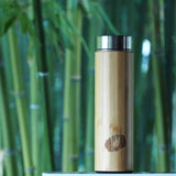 Infuseur Bambou à thé Biomate - Thermos (500ml) - Biomate