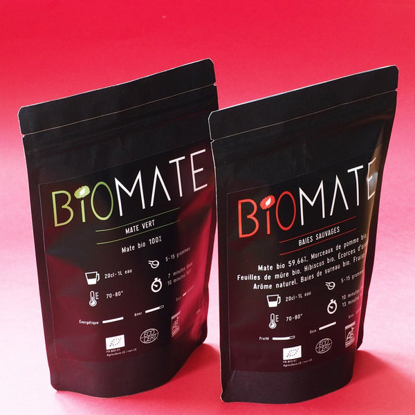 Pack DUO Découverte Maté bio - Biomate