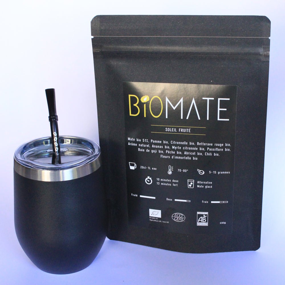 Pack Initiation Kit Calebasse - Maté bio | Biomate | Maté Bio Haut de Gamme