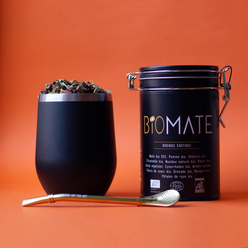 Pack Univers Biomate Kit Calebasse - Maté bio | Biomate | Maté Bio Haut ...